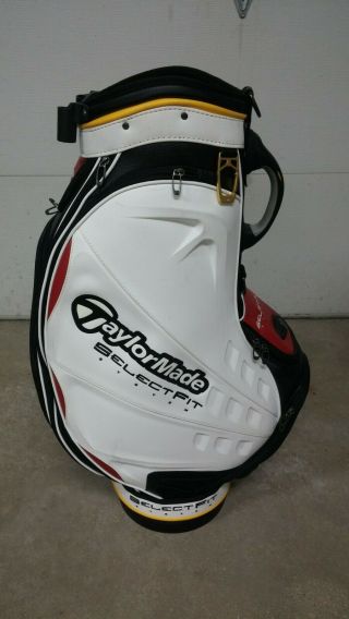 Awesome Rare Taylormade Select Cart Staff Bag - Fast Ship