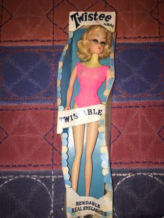 Vintage Barbie Clone 1960’s Twistee Doll By Totsy