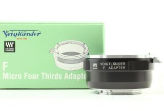✈fedex✈︎ Rare Voigtlander Adapter F Nikon F To Micro Four Thirds Mount
