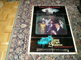 Dark Shadows House Of Dark Shadows Movie Poster Rare.