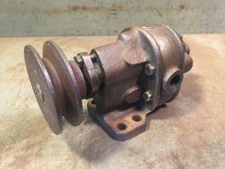 Antique Hydraulic Gear Pump Made By Brown & Sharpe Model No.  1