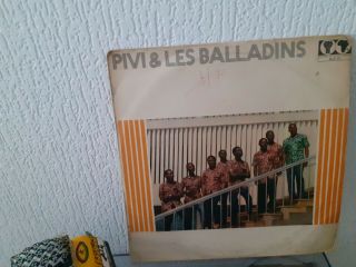 Rare Afro Funk Lp Pivi & Les Balladins