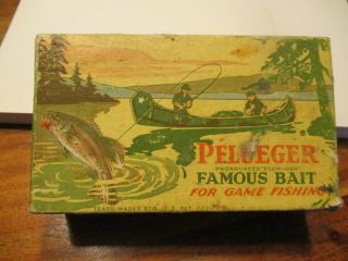 Vintage Pflueger Fishing Lure Box Only
