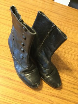 American Girl Doll Samantha Vintage Victorian Shoes Boots For Girls Size 2.  5
