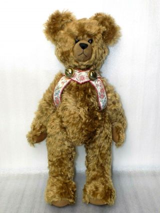 Magnificent Rare Large Half Nelson/linda Nelson Kenny 4 Collectible Teddy Bear