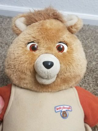 Vintage Teddy Ruxpin 1985 with 2 books in package - 2