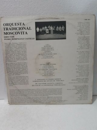 ORQUESTA TRADICIONAL DE MOSCOVITA - LA GELATINA - VERY RARE SALSA 106 LISTEN 2