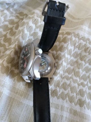 Wenger Swiss Army 7203x Mens Compass Wrist Watch - Rare Vintage