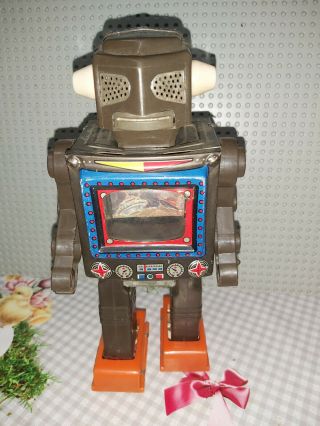 Vintage Robot Tin And Plastic Toy Japan Rare