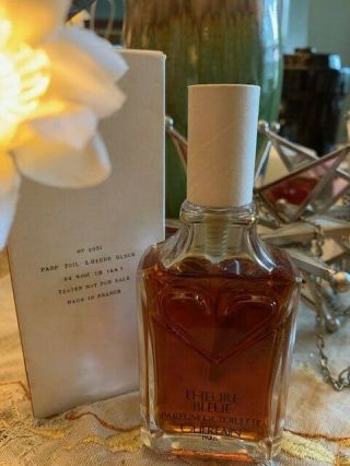 Niche Rare Vintage Guerlain L ' HEURE BLEUE Parfum de Toilette 75.  ml.  2.  5 oz 3