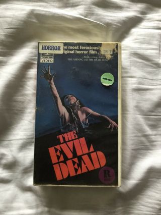 The Evil Dead Thorn Emi Video 1982 Vhs 1st Clamshell Rare Horror Gore Htf