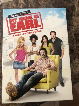 My Name Is Earl - Season 2 (dvd,  2009,  4 - Disc Set) Pop Rare Tv Series Jason Lee