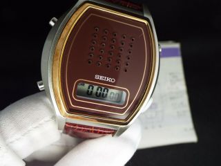Rare Seiko Non Vintage Digital Watch Talking Audio Watch A862 - 00a0 Japanese