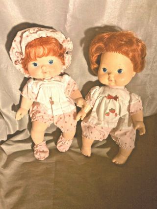 (2) American Greetings 1982 Strawberry Shortcake 13 " Dolls