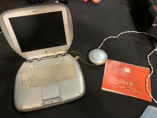 Apple Ibook G3 Laptop Clamshell.  Rare