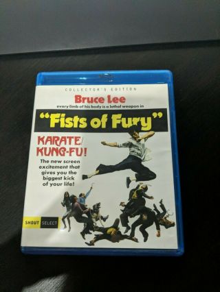 Fists Of Fury (blu - Ray 4k Scan Collector 