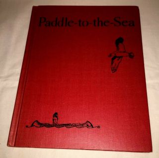 Rare 1941 Paddle To The Sea By Holling Clancy Holling Hb Book
