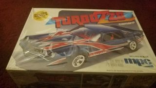 Vintage 1980 Mpc Camaro Turbo Z28 Opened To Look At Never Started Parts In Bags