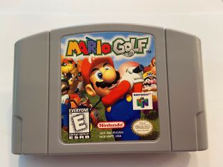 Mario Golf N64 (nintendo 64,  1999) Rated E Fun Sports Rare Vintage