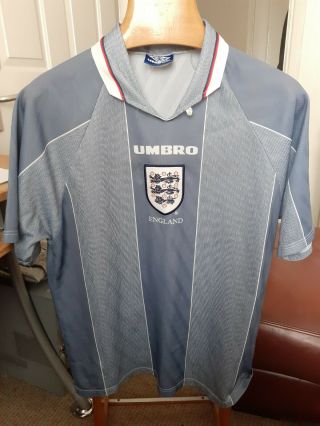 Rare Old England 1996 Away Football Shirt Size Adults Large