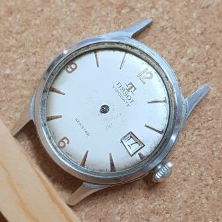 Early Vintage Tissot Cal 803 Visodate Seastar Movement For Watch Parts Repair