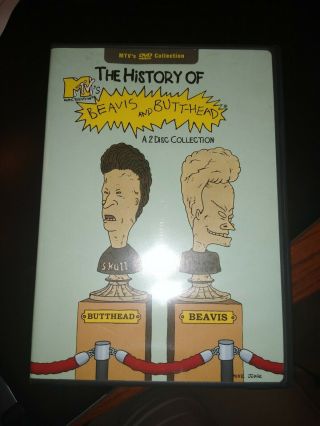 The History Of Beavis And Butt - Head Ultra - Rare Mtv/paramount Recalled Oop 2 Dvd