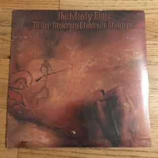 The Moody Blues - Childrens Childrens Children Lp - Rare Sticker