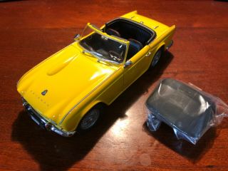 1960 Triumph Tr4 Rare Yellow Jadi 1:18