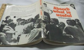 Absorb What Is Useful Daniel Inosanto A Jeet Kune Do Guidebook Volume Two RARE 3