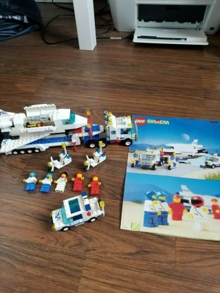 Vintage Lego Set 6346: Shuttle Launch Crew - 98 W/ Minis/instructions