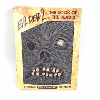The Evil Dead 2 The Book Of The Dead 2 Dvd Special Edition Flesh Cover Rare