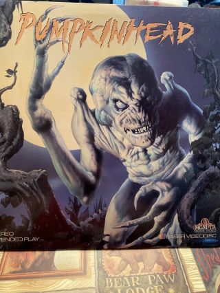 Pumpkinhead (laserdisc 1989) Lance Henriksen Horror Classic Rare