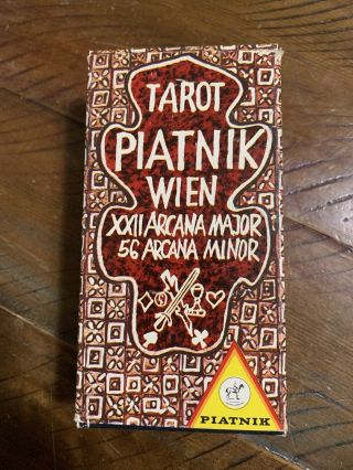 Tarot Piatnik Wien,  Pointner Tarot Rare