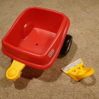Little Tikes Cozy Coupe Trailer - Rare - Always Kept Indoors - Complete Hardware
