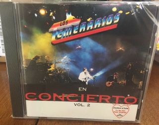 Los Temerarios En Concierto Vol.  2 (rare Cd Fonovisa 1997)