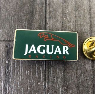 Authentic Jaguar Motorcar Sports Racing Car Formula 1 Enamel Pin Badge Rare