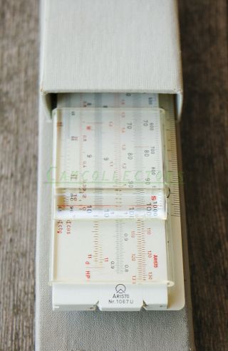 Aristo 1067u Slide Rule Vintage 1969 20 - Inch Extremely Rare - Highly Collectable