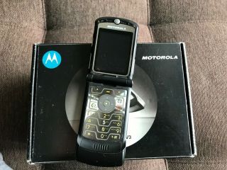 Motorola Razr V3 - Black  Smartphone Cool Vintage Rare