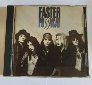 Faster Pussycat - Faster Pussycat Cd Album 1987 Rare