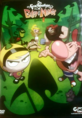 The Grim Adventures Of Billy And Mandy - Season 1 (dvd) Oop Very Rare,  Insert