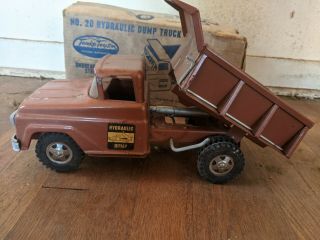 Vintage Tonka Dump truck Hydraulic 20 w box vtg toy 1961,  box estate find RARE 2