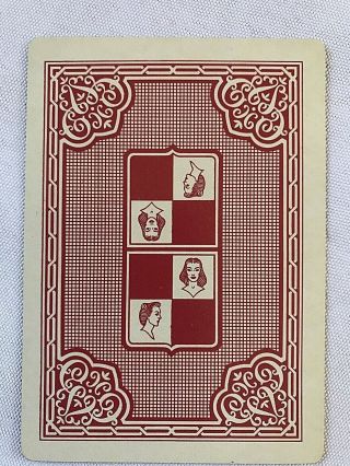 52 ART STUDIES Pin Up Playing Cards Vintage RARE Red 3