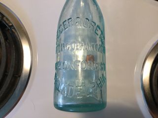 Antique Blob Top Bottle Rieger & Gretz Philadelphia