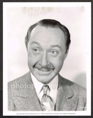 Franklin Pangborn Fusspot Character Actor Portrait From W.  C.  Fields Movie 1941