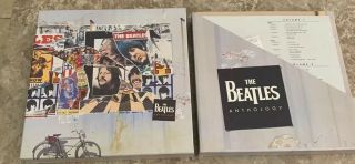 The Beatles " Anthology " Rare Laserdisc Box Set Eight Discs