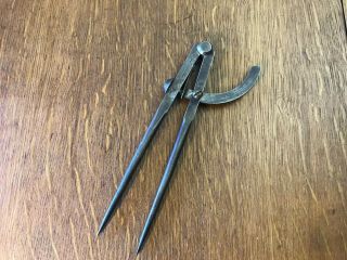 Rare Antique Bemis & Call H & T Co.  Wing Divider Hand Tool - Carpenter Machinist