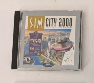 Sim City 2000 - Pc Cd Rom Games - Retro,  Rare And Classic