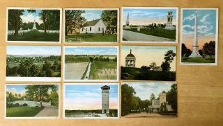 10 Antique & Vintage Postcards All Antietam,  Md Maryland Civil War Sharpsburg
