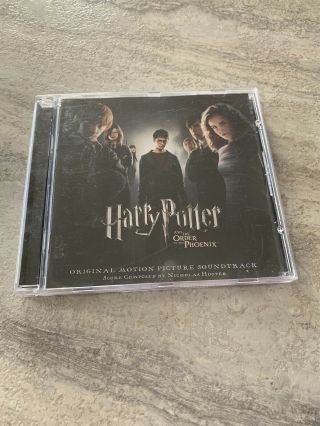 Harry Potter And The Order Of The Phoenix Soundtrack Cd Disc Rare