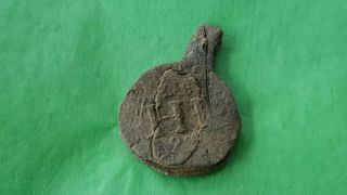Very Rare Post Medieval Official Stamp Lead Seal.  L110w